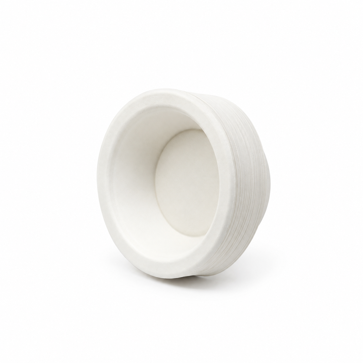 Plato Sopero Biodegradable Fibra Inecoware 16 oz - 470 ml Paquete x 25 un.