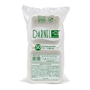 Portacomida CT1 Bagazo de Caña Darnel Naturals T1 1150 ml Paquete x 50 uni.