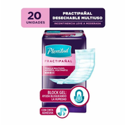 Practipañal Desechable Plenitud Toalla Multiuso Paquete 20un.