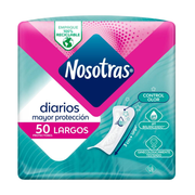 Protectores Diarios Nosotras Largos 50un