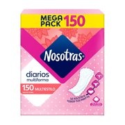 Protectores Diarios Nosotras Multiestilo 150un