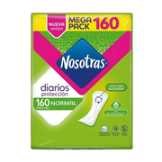 Protectores Diarios Nosotras Normal 160un
