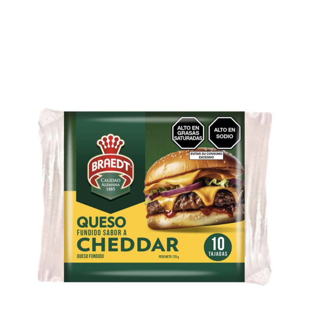 Queso Sabor a Cheddar Braedt 170gr