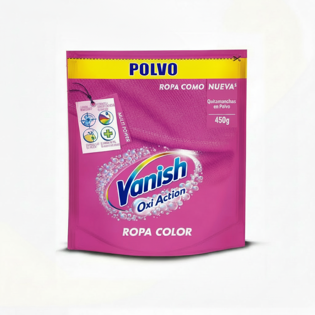 Quitamanchas Color en Polvo Vanish Ropa Color gold Doypack 450gr