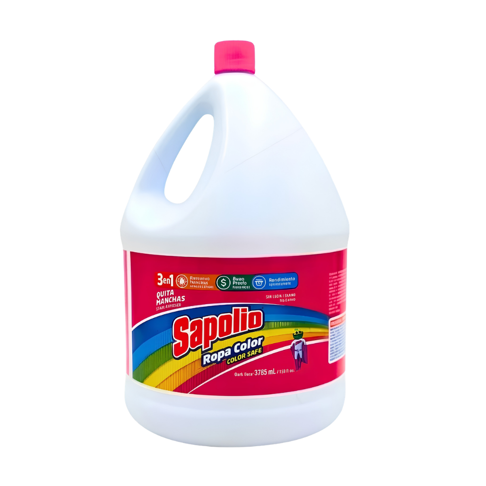 Quitamanchas Sapolio Ropa Color 3.785ml