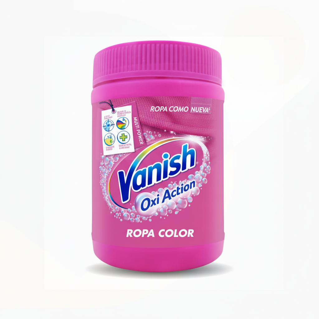 Quitamanchas en Polvo vanish Ropa color gold Pote 900gr