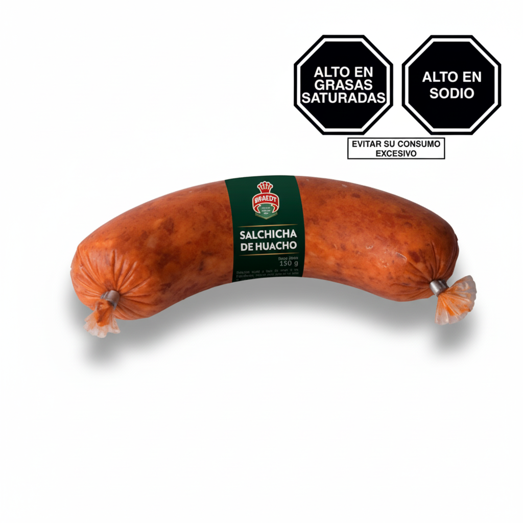 Salchicha de Huacho Braedt 150gr