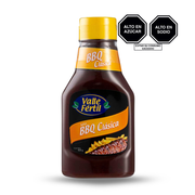 Salsa BBQ Clásica Valle Fertil Botella 420gr