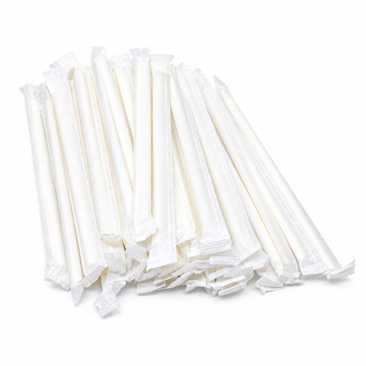 Sorbete Compostable Biodegradable Flex Hawai con Envoltura paquete x 50 un.