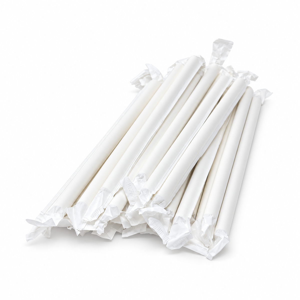 Sorbeton Biodegradable Hawai de Papel con Envoltura Paquete x 25 un.