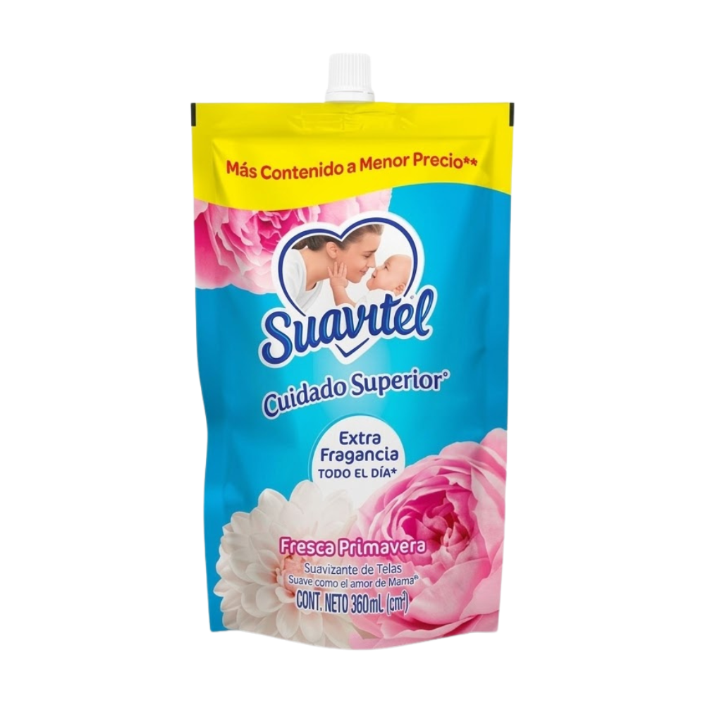 Suavizante Suavitel Fresca Primavera Doypack 360ml