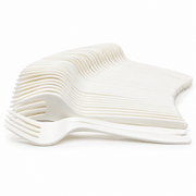 Tenedor Biodegradables Almidón de Maíz Compostables 16 cm Paquete x 50 un.