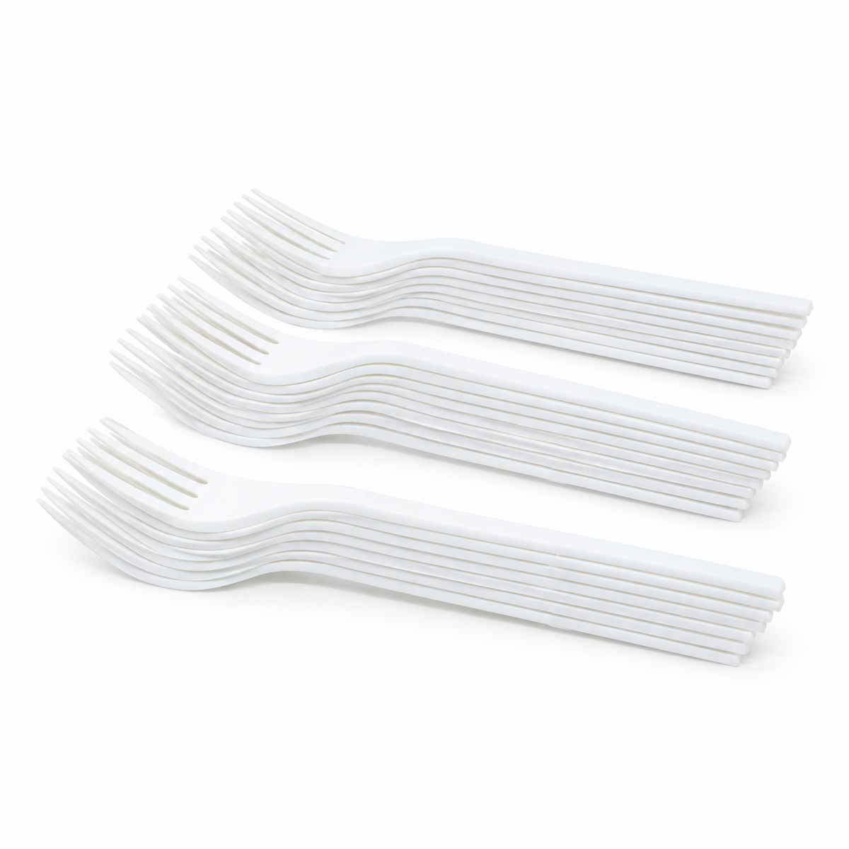 Tenedor Compostable 100% Biodegradables de CPLA Advan Paquete x 50 un.