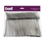 Tenedor Dasil Plástico Paquete 50 un.