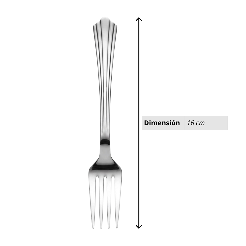 Tenedor Dasil Plástico Paquete 50 un.