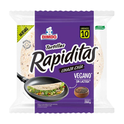Tortillas Bimbo Rapiditas de Linaza y Chía 260gr Bolsa 10un.