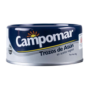 Trozos De Atún en Aceite Vegetal Campomar 150gr