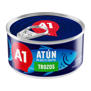 Trozos de Atún en Aceite Vegetal A1 140gr