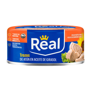 Trozos de Atún en Aceite de Girasol Real 120gr