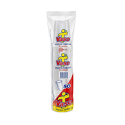 Vaso Descartable Transparente 6.5 oz Paquete X 50 Un.