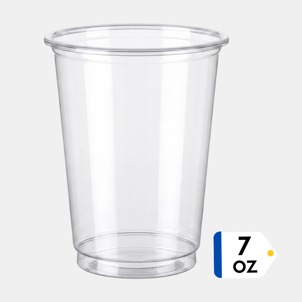 Vaso La Europea Acrílico 7 oz Paquete 25un.