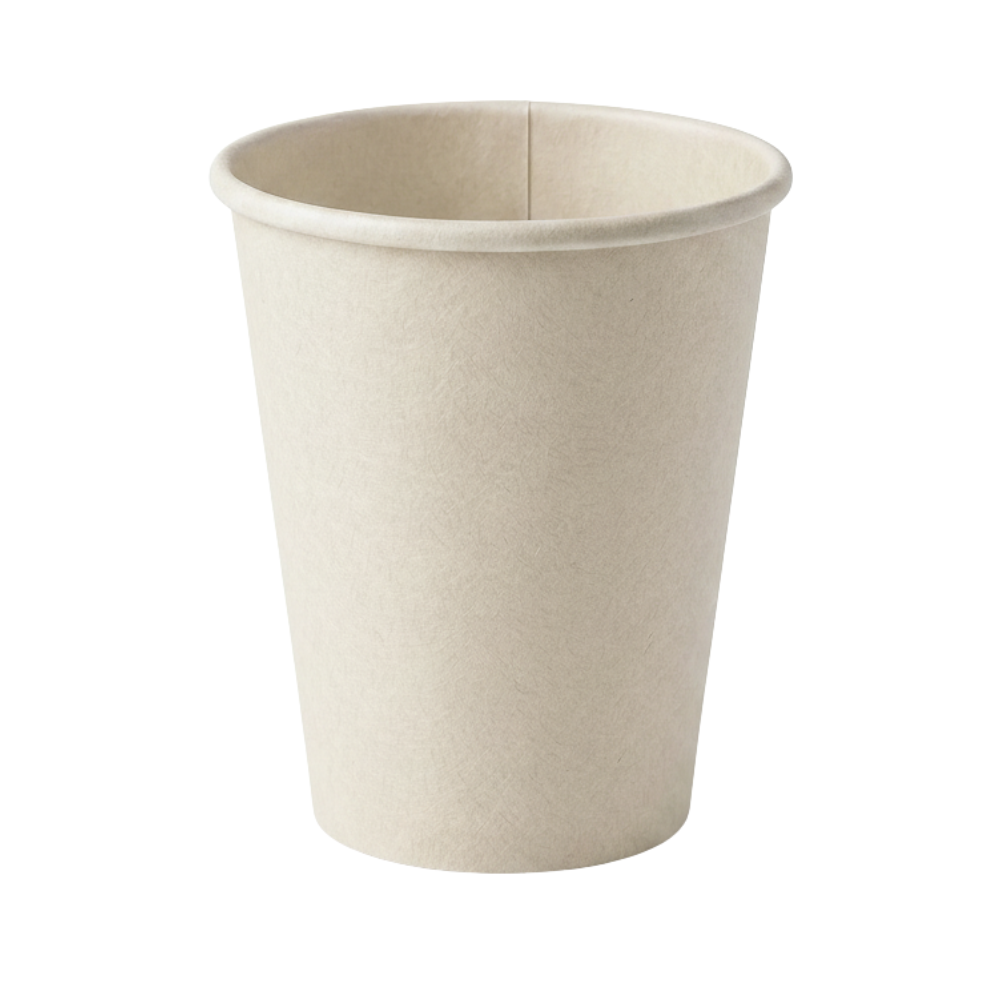 Vaso Polipapel Bioform Natural 6 oz Paquete 50un.