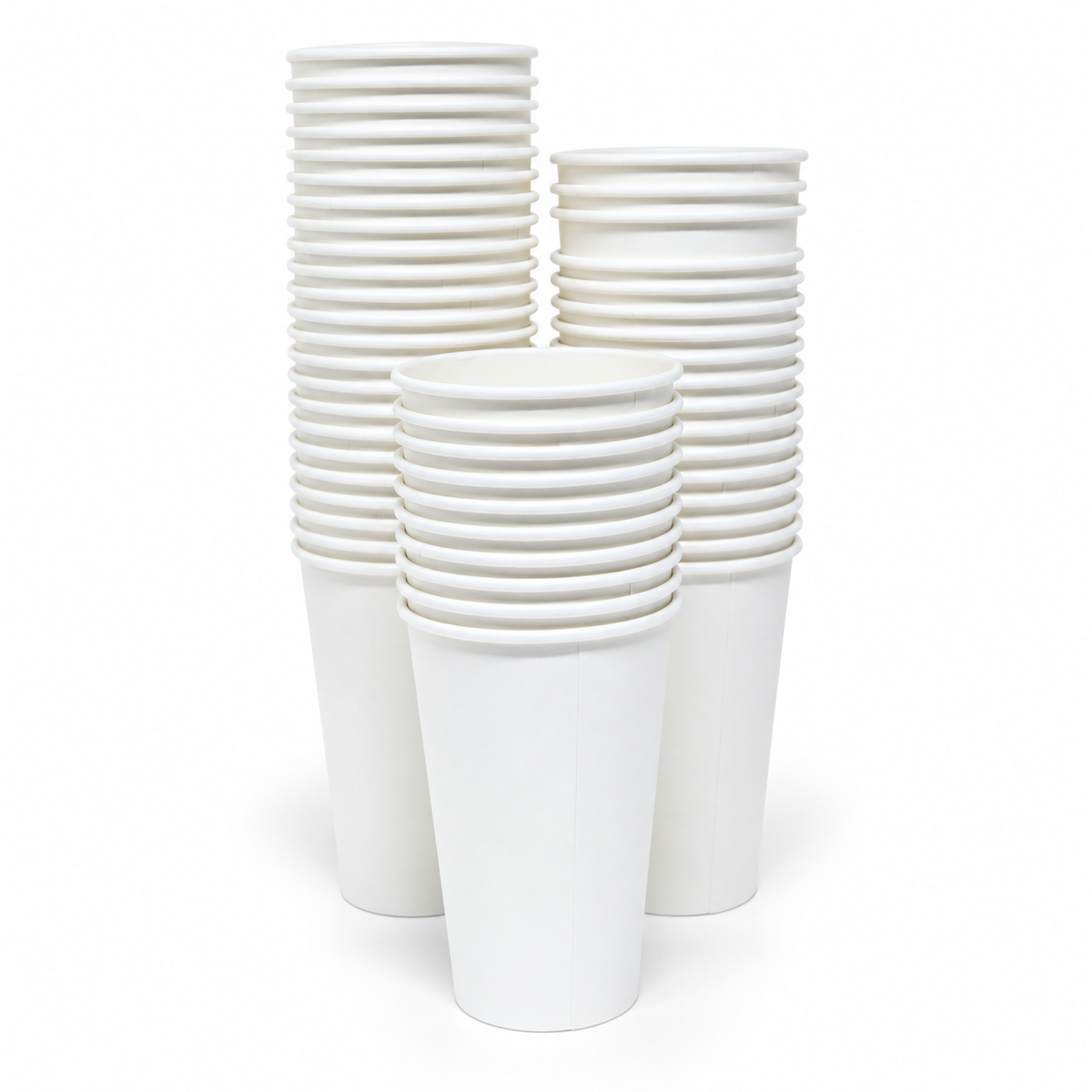 Vaso Polipapel Blanco 16 oz sin Tapa Paquete x 50 un.