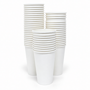 Vaso Polipapel Blanco 16 oz sin Tapa Paquete x 50 un.