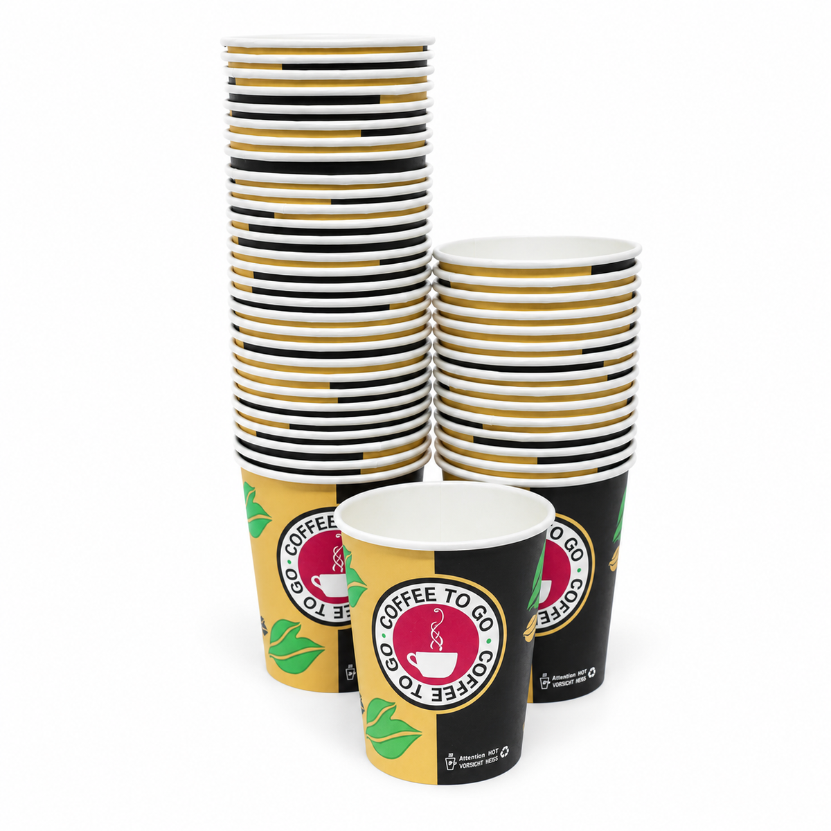 Vaso Polipapel Coffe To Go  Dasil 8 oz sin Tapa Paquete 50un.