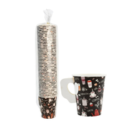 Vaso Polipapel Con Asa Inecoware 8 oz Paquete 50un.