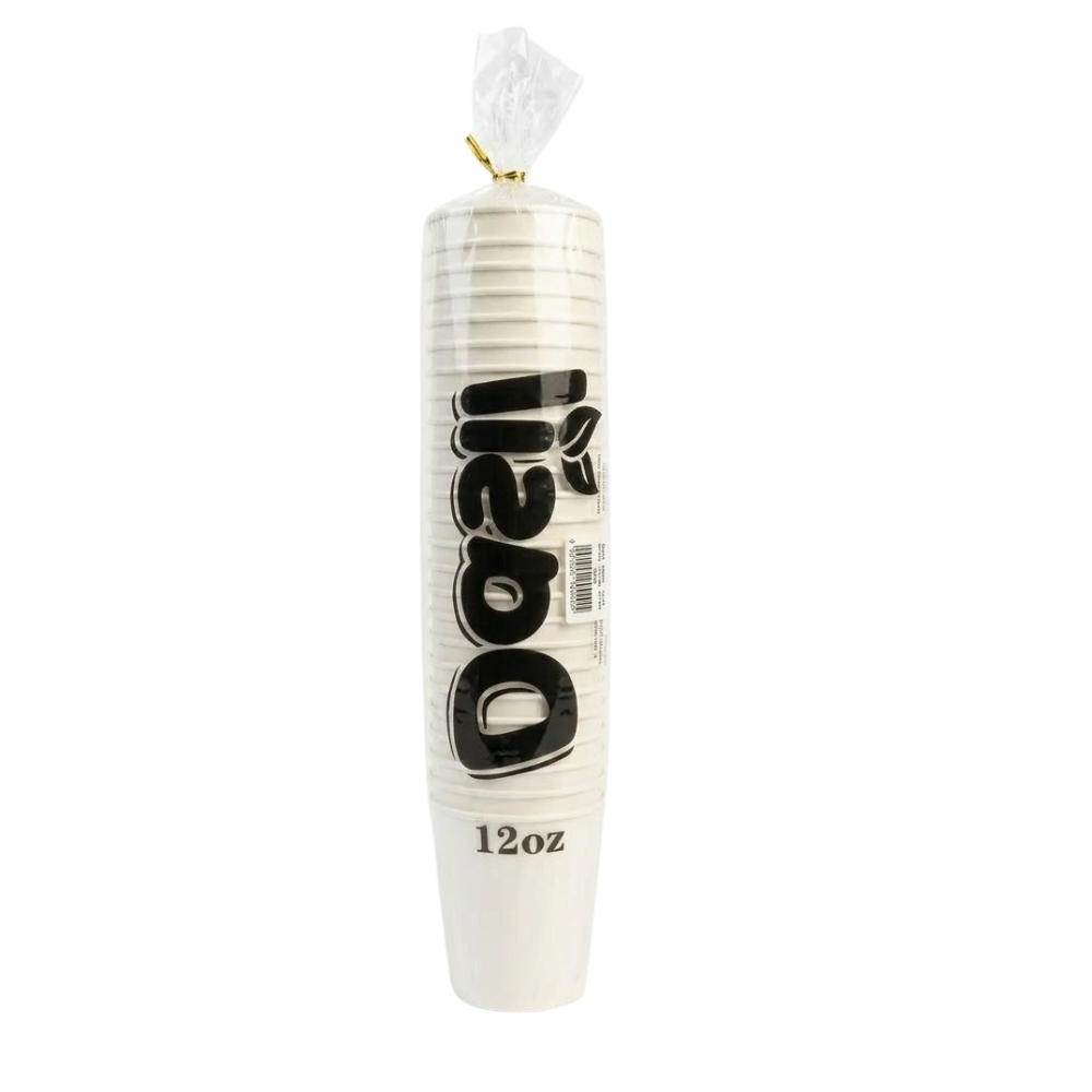 Vaso Polipapel Doble Capa Dasil 12 oz sin Tapa Paquete 25un.