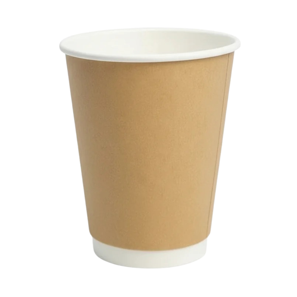 Vaso Polipapel Doble Capa Dasil 8 oz sin Tapa Paquete 25un.