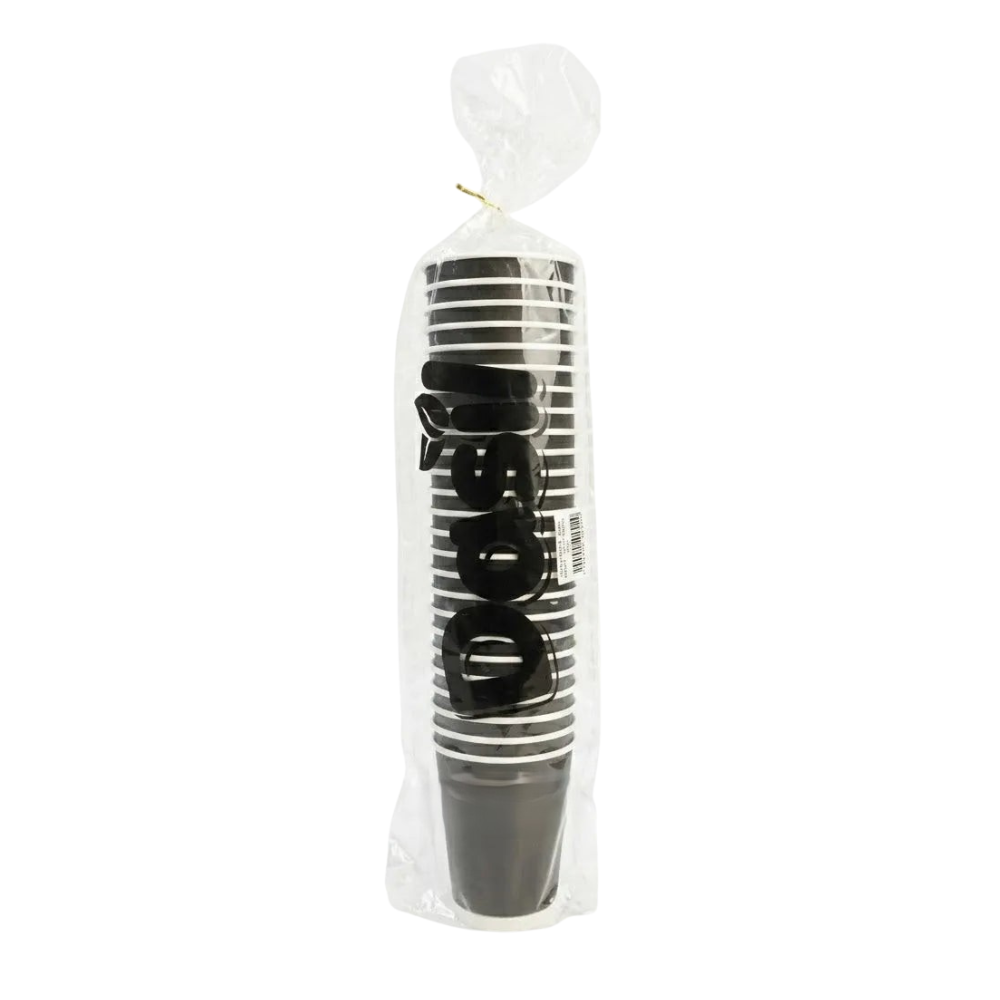 Vaso Polipapel Doble Capa Dasil 8 oz sin Tapa Paquete 25un.