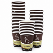 Vaso Polipapel Europea Hot Drink 7 oz con Tapa Paquete 50un.