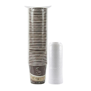 Vaso Polipapel Europea Hot Drink 7 oz con Tapa Paquete 50un.