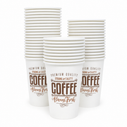 Vaso de Polipapel Coffe 10 oz sin Tapa Paquete X 50 un.