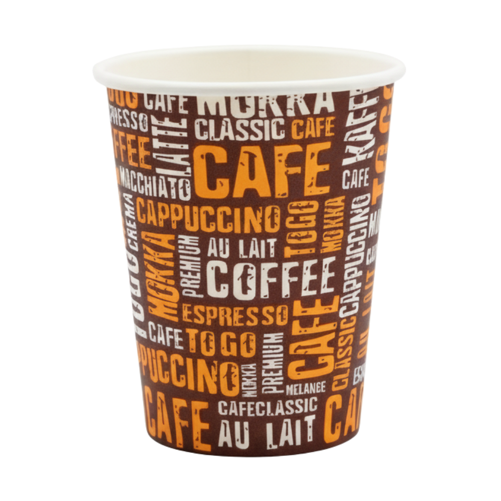 Vaso de Polipapel Riacorp 8 oz sin Tapa Paquete X 25un.