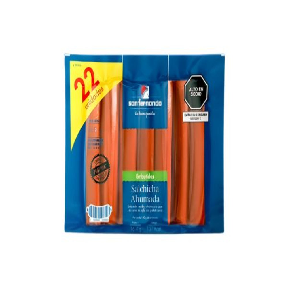 Salchicha Ahumada San Fernando 22Uund 968Ggr