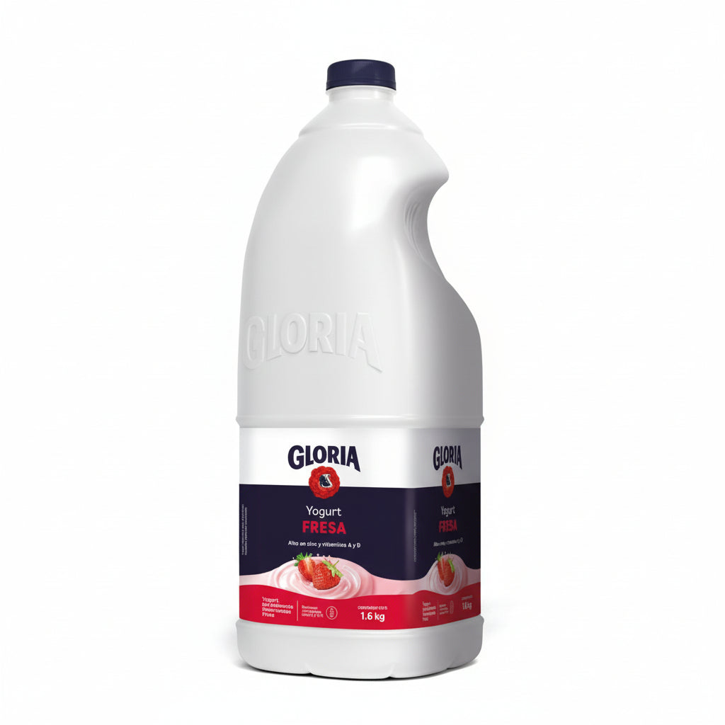 Yogurt Gloria Sabor Fresa Galonera 1.6kg