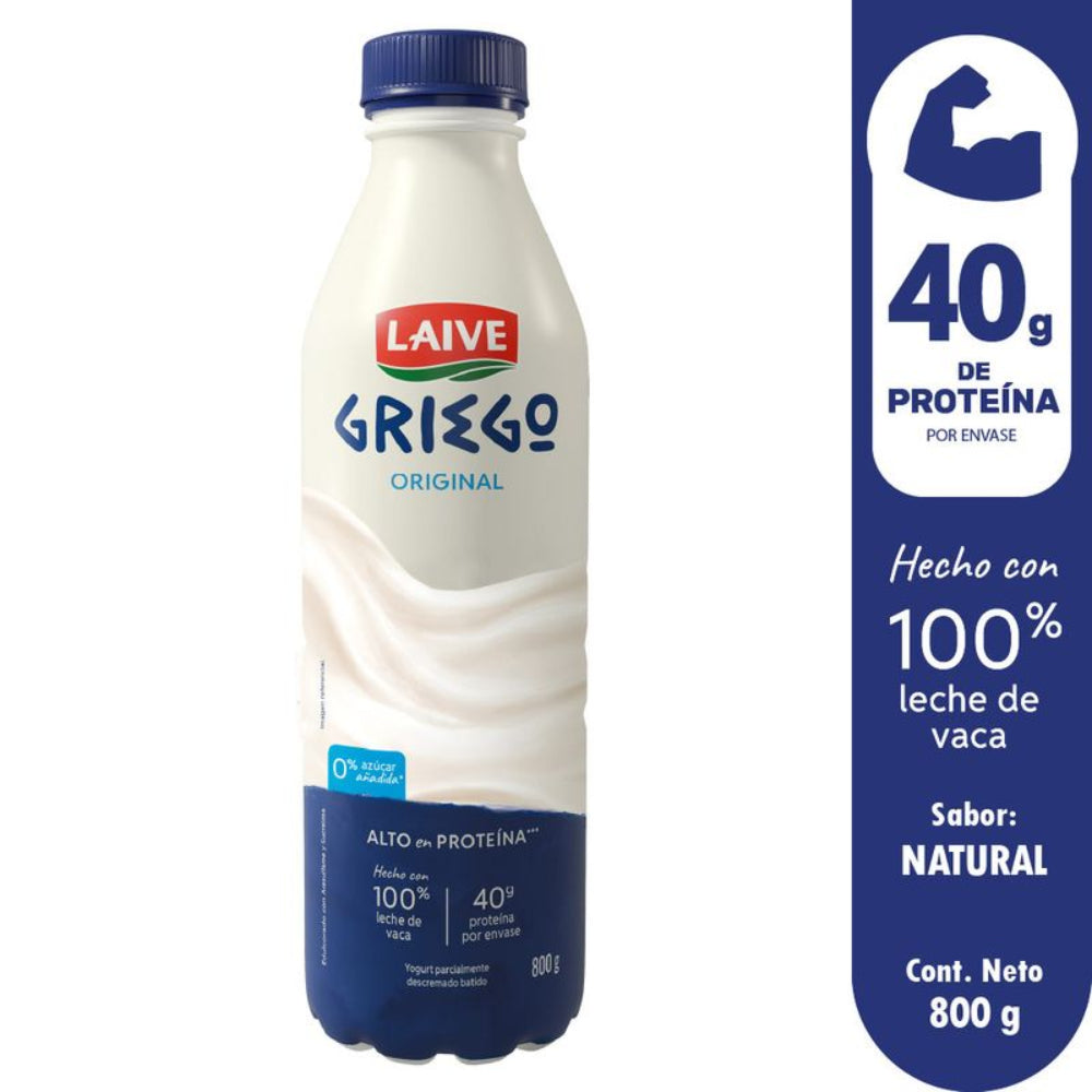 Yogurt Griego Laive Natural 800gr