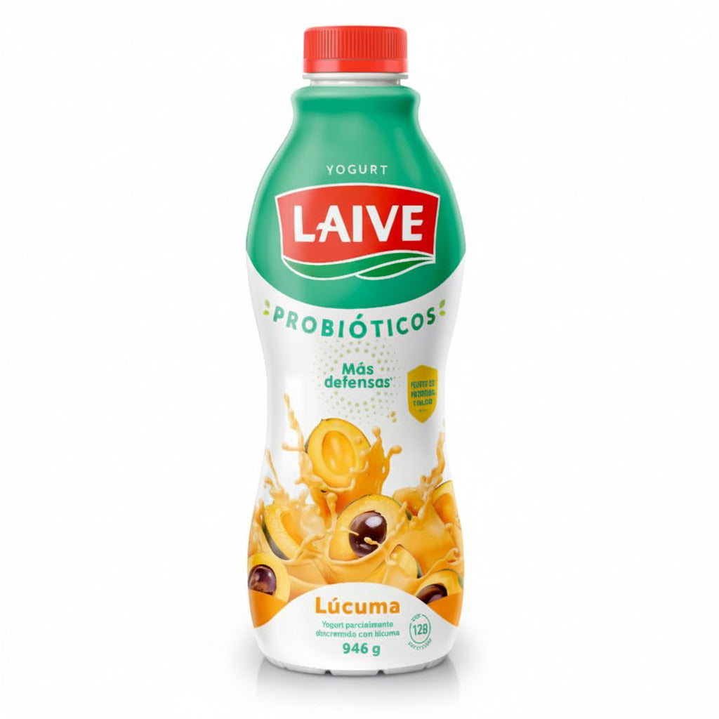 Yogurt Laive Sabor Lúcuma Botella 946gr