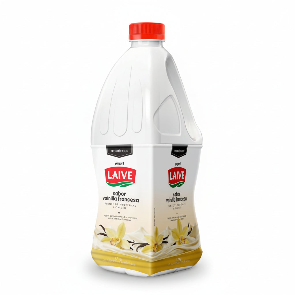 Yogurt Laive Sabor Vainilla Francesa Botella 1.7kg