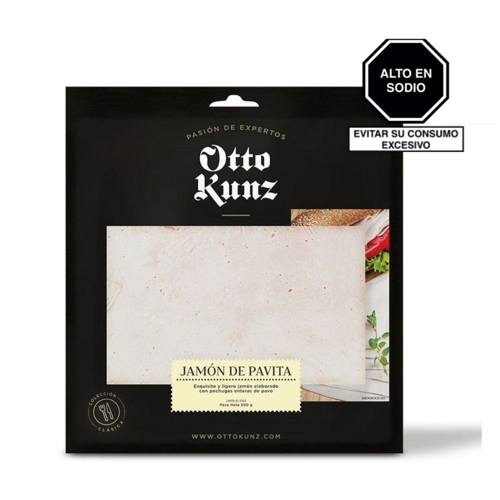 Jamón de Pavita Otto Kunz 200gr