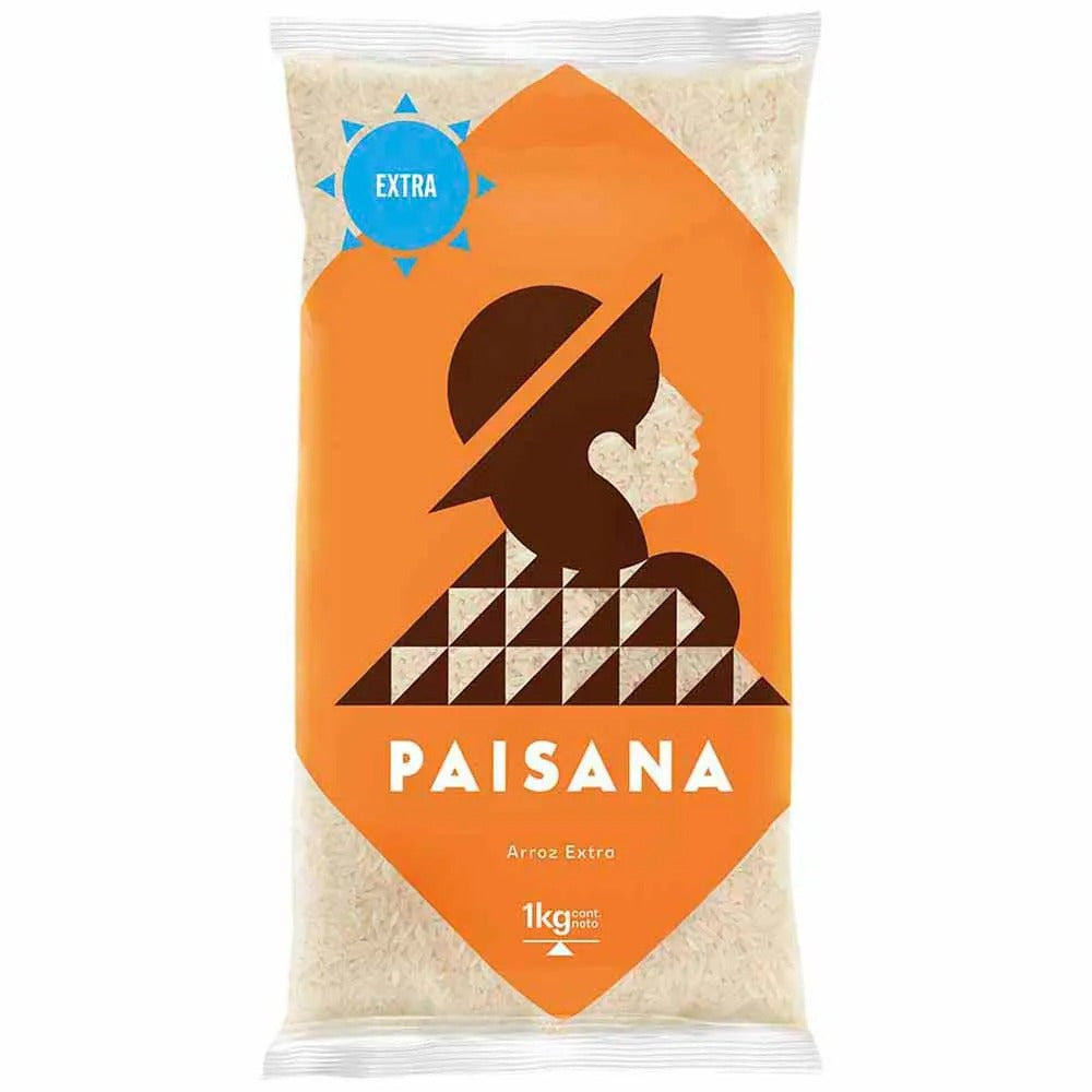Arroz Paisana Extra Bolsa 1Kg