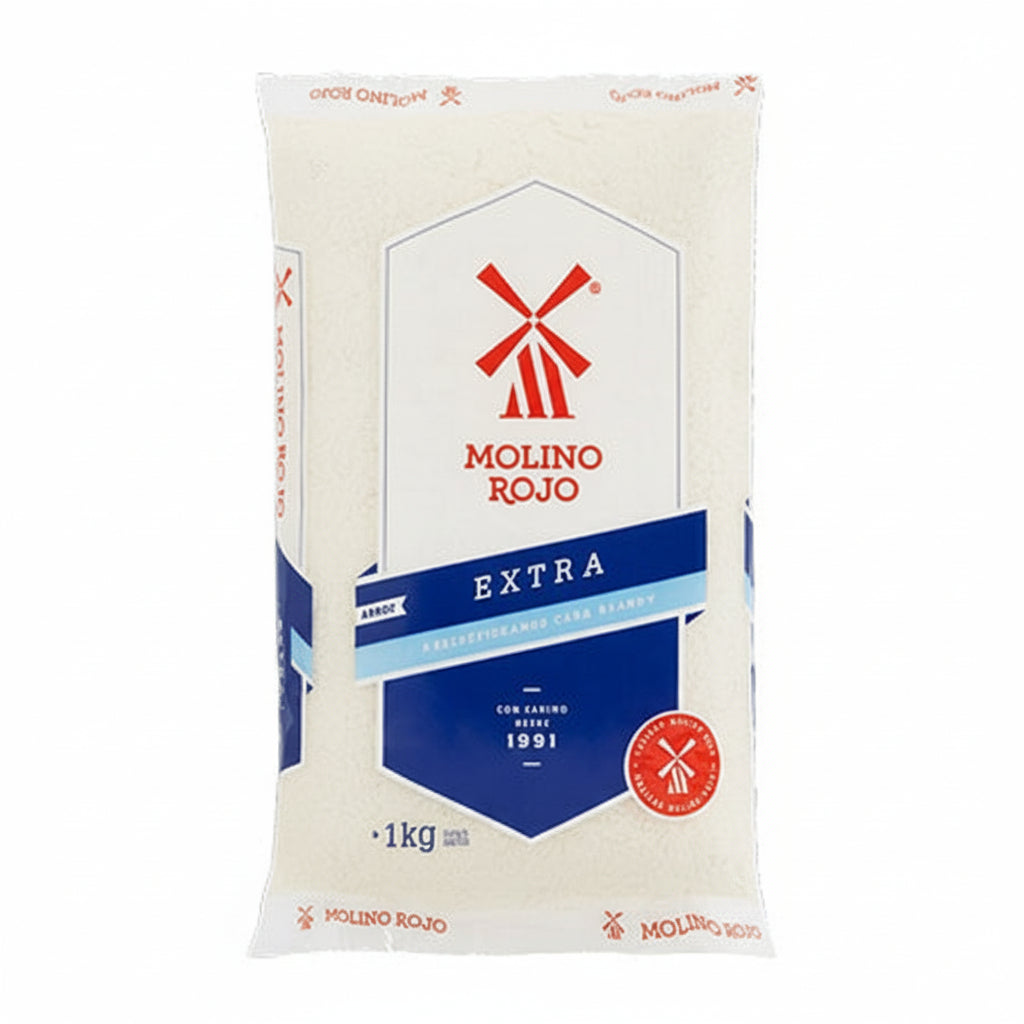 Arroz Molino Rojo Extra Bolsa 1Kg