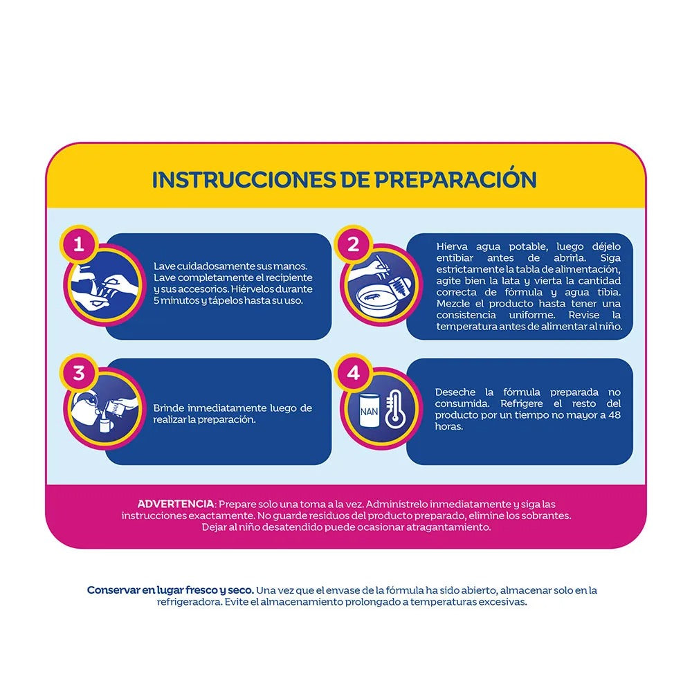 Fórmula de Continuación NAN 2 Bebés 390g