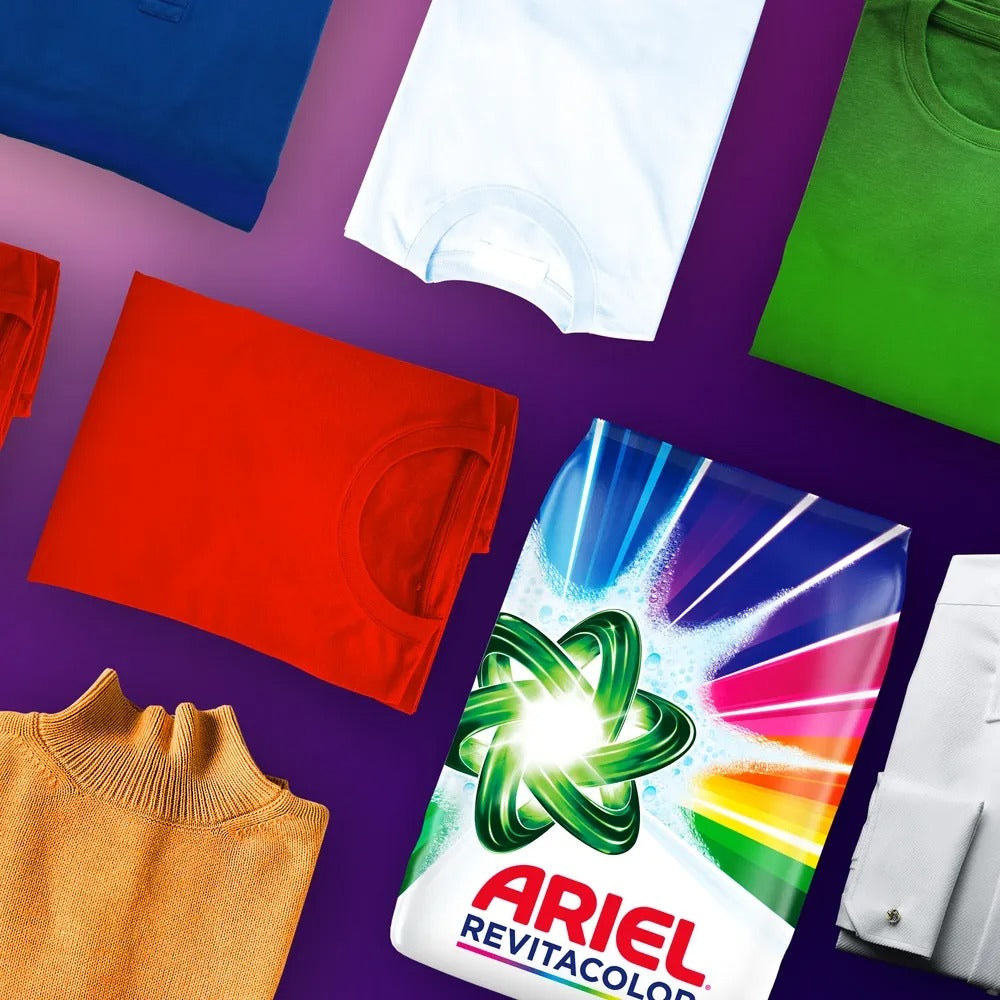 Detergente en Polvo Ariel Revita Color 720Gr