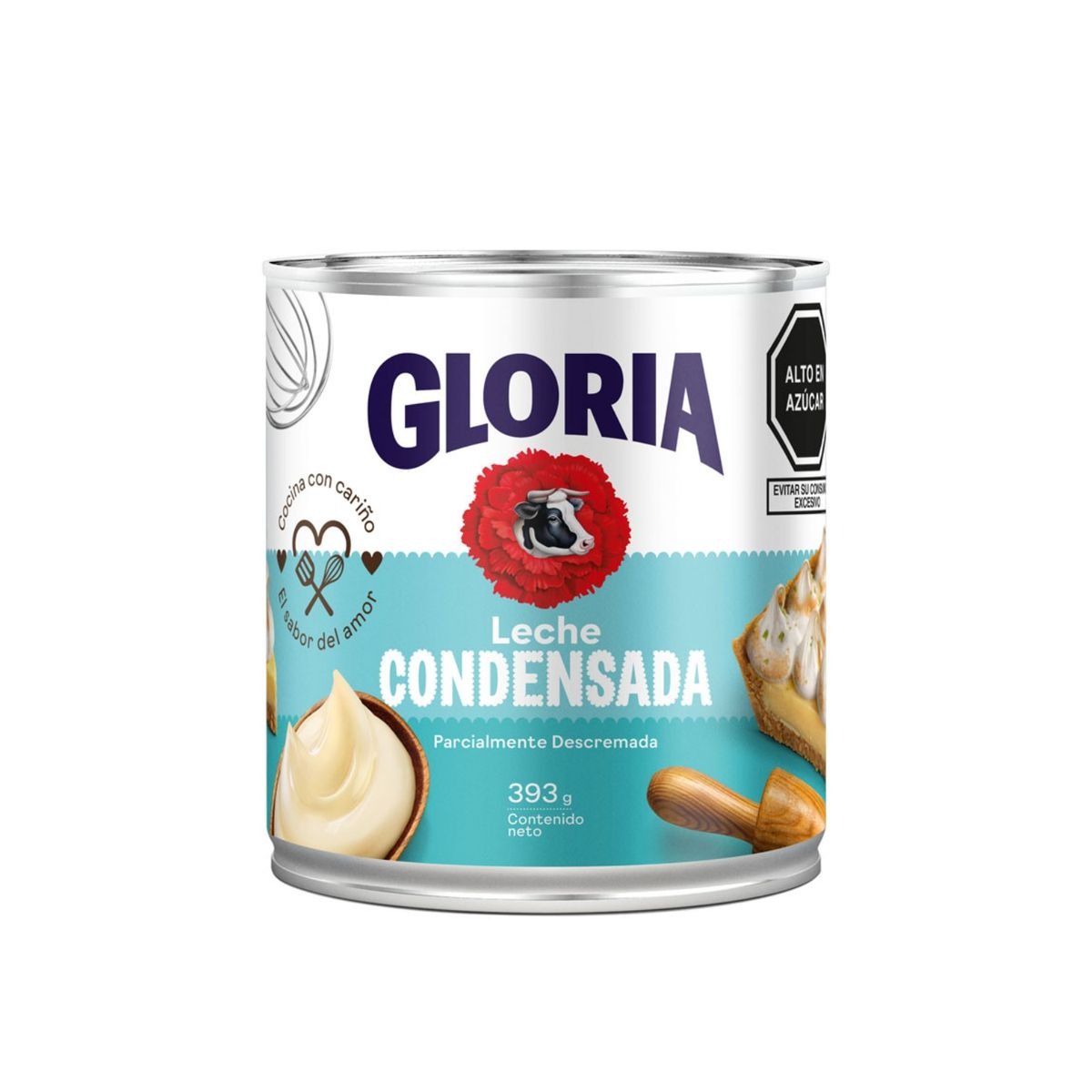 Leche Condensada Gloria Lata 393g