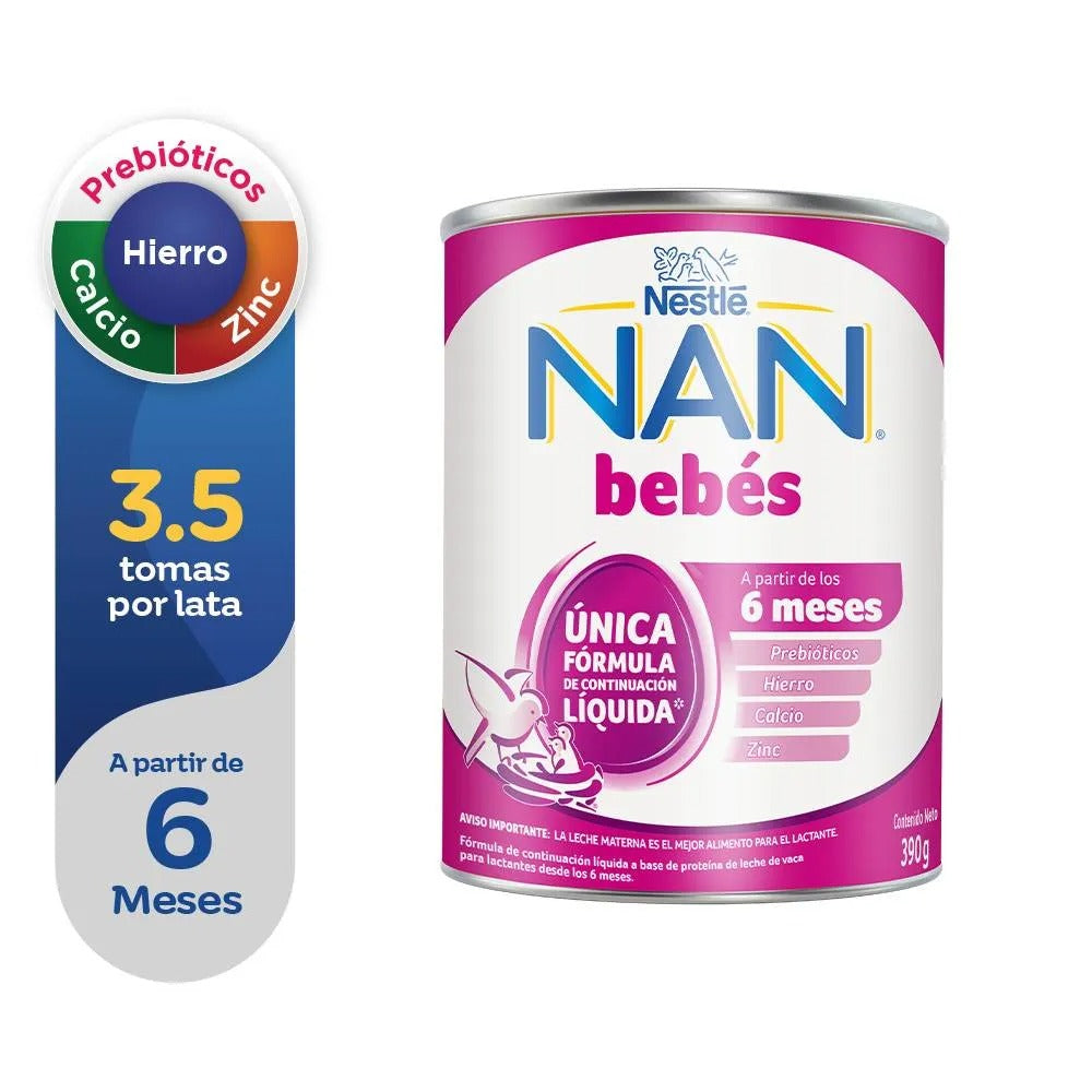 Fórmula de Continuación NAN 2 Bebés 390g