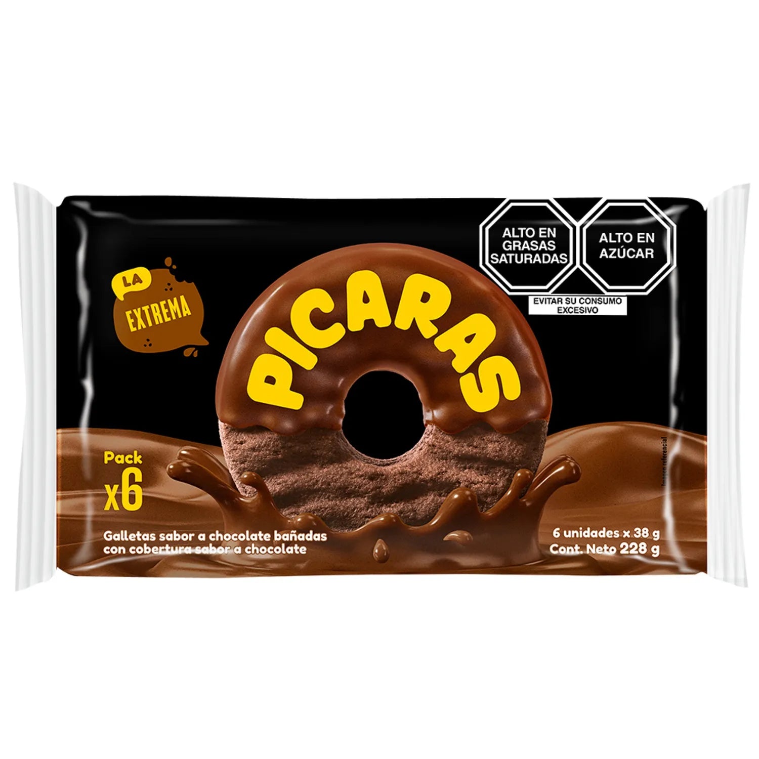 Galletas Picaras Extrema 6 Und 228g